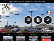 Tablet Screenshot of elitemotorsliberal.com